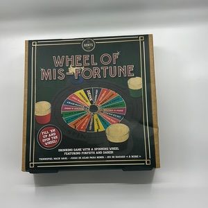 Wheel of Mis-Fortune Drinking game
